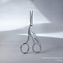 Ножницы "Цапельки" 115мм арт.SF-7761 серебро