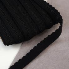 Резинка ажурная 12мм арт.4745 черный