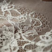 Кружево французское 190мм арт.7832 белый