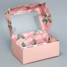 Коробка с окошком 25*17*10см "Вдохновляй красотой" арт.7361176
