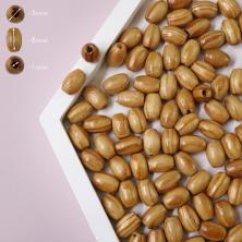 Бусины дерево 8*5мм натур. сосна ИВ-1137 (200шт)