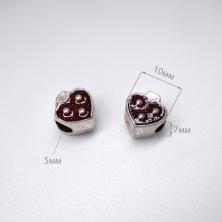 Бусины металл   5мм арт.PDR-04 (2шт)