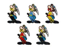 Термоаппликация "Астерикс" 78*50мм арт.4010/1 ассорти