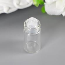 Баночка с пробкой 1,5мл 27*11мм арт.4780783 прозрачный