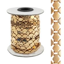 Цепь 20*10мм*1,3м  арт.2717 золото