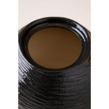 Ваза керамика 11*6*5см "Шарик" арт.4290541 черный