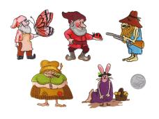 Термоаппликация "Ассорти" арт.AF-13T03