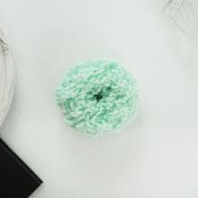 Резинка для волос 7см арт.SF-7040 аквамариновый-5 (светится в темноте)