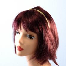 Ободок металл  8мм арт.ФУ-11481 золото