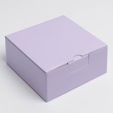 Коробка складная "Квадрат" 15*15*7см арт.7303280