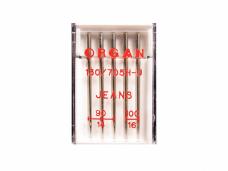 Иглы ORGAN джинс №90;100 ассорти (5игл)