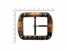 Пряжка металл 78*59/39мм арт.901 медь
