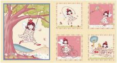 Ткань для пэчворка 60*110см Peppy Panel арт.4505