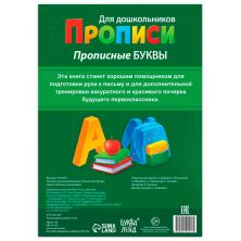 Прописи "Прописные буквы" 21*30см арт.7810207 (20стр)