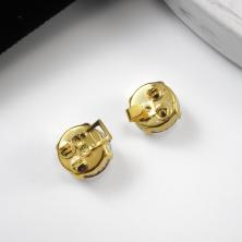 Застежка 24*12мм со стразами арт.1001 золото