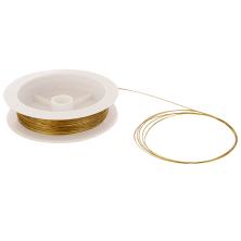 Ланка (Ювелирный тросик) 0,45мм арт.675292 золото (10м)