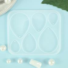 Форма силиконовая для эпоксидной смолы №1 10,5*9см арт.SMER-03