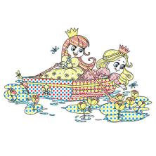 Раскраска водная 