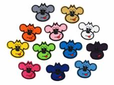 Термоаппликация "Обезьянка" 50*45мм арт.H-1321 ассорти