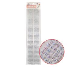 Стразы клеевые 5мм арт.25664 прозрачн.перл. (460шт)