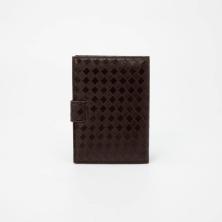 Обложка для автодокументов и паспорта на магните искусст.кожа 135*95мм арт.7154072 коричневый