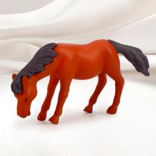 Миниатюра пластик "Лошадка" 47*25мм арт.9716278 коричневый