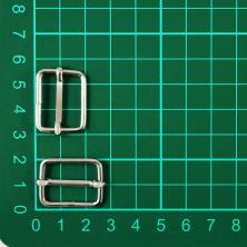 Пряжка регулировочная металл 20*15*2,5мм арт.512393 (50шт)