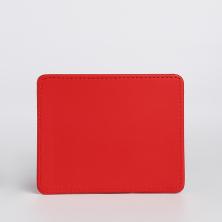 Картхолдер искусственная кожа 18 карт 10*8см арт.9101446 красный