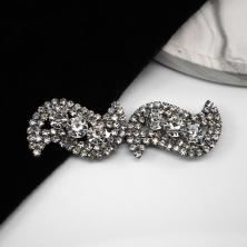 Застежка 75*25мм со стразами арт.JRTB-1162