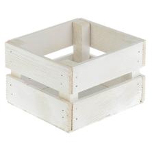 Ящик двухреечный 11*12*9,5см арт.3986735 белый