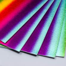 Фоамиран металлизированный 2мм 20*30см арт.5085217 полоски микс