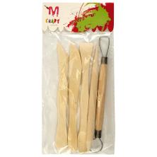 Набор инструментов для моделирования дерево арт.SF-5509 (5шт)