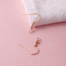 Заготовка для серег 20мм арт.ФУ-9849 св.золото