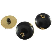 Пуговица арт.P-165 15мм 24L черный