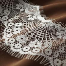 Кружево французское 110мм  арт.ФУ-8952 белый