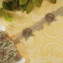 Кружево гипюр  35мм арт.Stock4