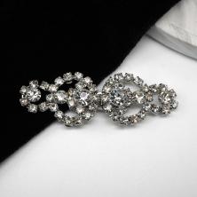 Застежка 65*23мм со стразами арт.JRTB-1040