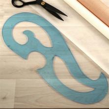 Лекало "Улитка" 16,5*43,6см №3-7