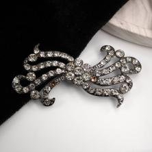 Застежка 68*35мм со стразами арт.AC-417