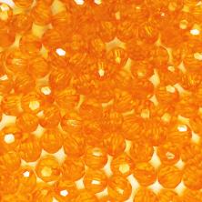 Бусины акрил  8мм арт.3240 т.желтый-21 (250гр)