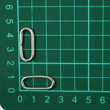 Рамка однощелевая овальная 20*7*2мм арт.OI-20