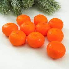 Мандарин 4*2,5см арт.102312 оранжевый