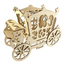 Конфетница "Норвежская карета" 26,8*10,5*19,5см арт.152094 фанера