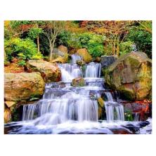 "Водопад 5D" 50*40см арт.0013 LT Картина стразами на подрамнике