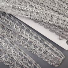 Тесьма металлизированная 25мм арт.732