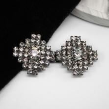 Застежка 55*28мм со стразами арт.JRTB-1030