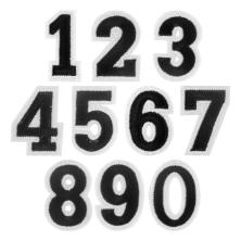 Термоаппликация "Цифры" 31*45мм арт.R-2707