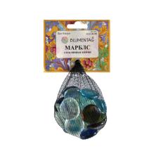 Камень для декора "Марблс" 30-33мм 340гр арт.GLG-01/30 "Blumentag" 03-ассорти