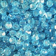 Бусины акрил 10мм арт.3244 голубой-12 (250гр)