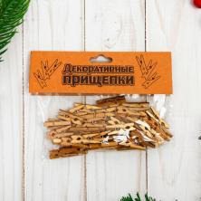 Прищепки 25*4мм арт.4464683 т.золото